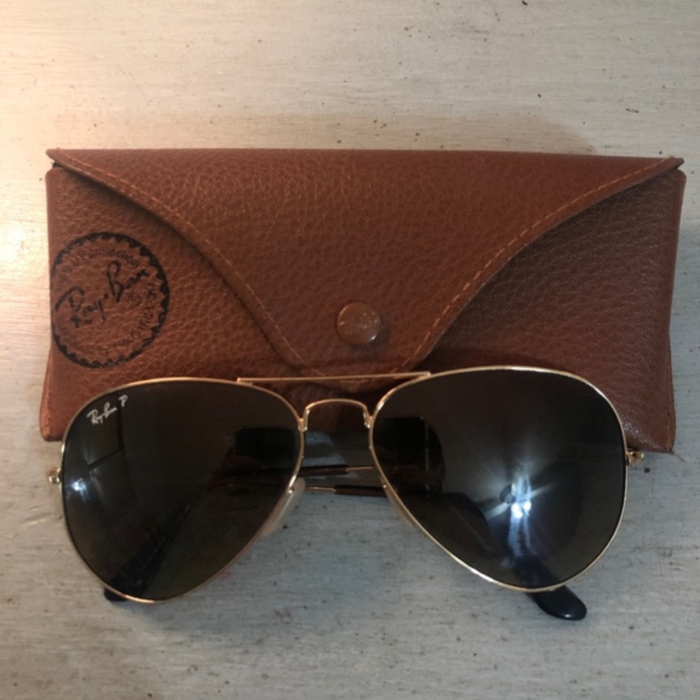 Ray-ban Gold Aviators